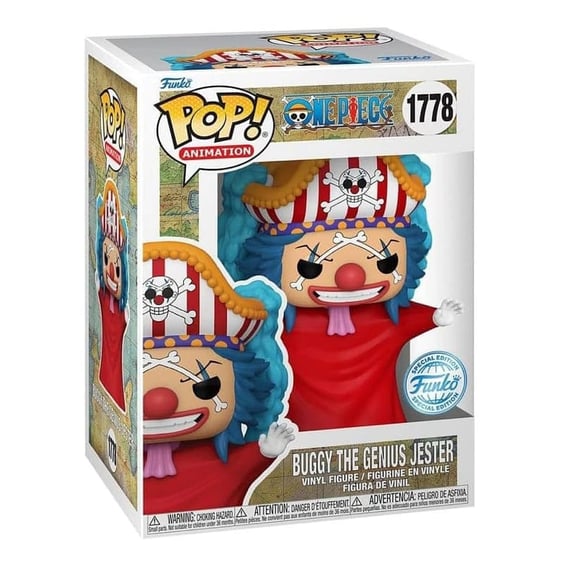 Фигурка Funko POP!: Animation: One Piece: Buggy The Genius Jester (Special Edition), (82834) 3