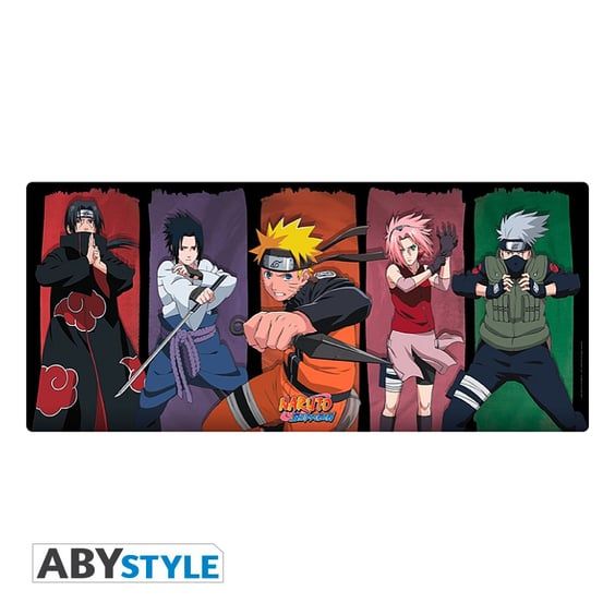 Коврик для мыши ABYstyle: Naruto: Seven Group Kakashi and Itachi Uchiha, (83245)