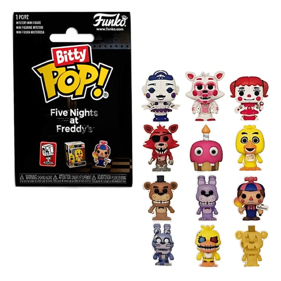 Фигурка Funko Bitty POP!: Mystery: Five Nights at Freddy's (Blind Box: 1 з 12), (83417)
