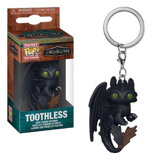 Брелок Funko Pocket POP!: Keychain: How to Train Your Dragon: Toothless, (83453)