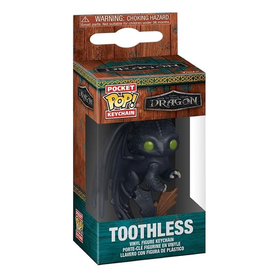 Брелок Funko Pocket POP!: Keychain: How to Train Your Dragon: Toothless, (83453) 3