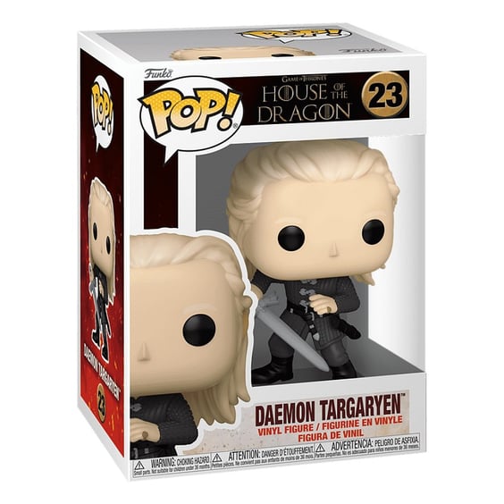 Фигурка Funko POP!: Game of Thrones: House of the Dragon: Daemon Targaryen w/ Dark Sister, (83464) 3
