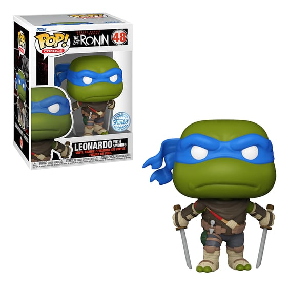 Фігурка Funko POP!: Comics: Teenage Mutant Ninja Turtles: The Last Ronin: Leonardo w/ Swords (Special Edition), (83511)