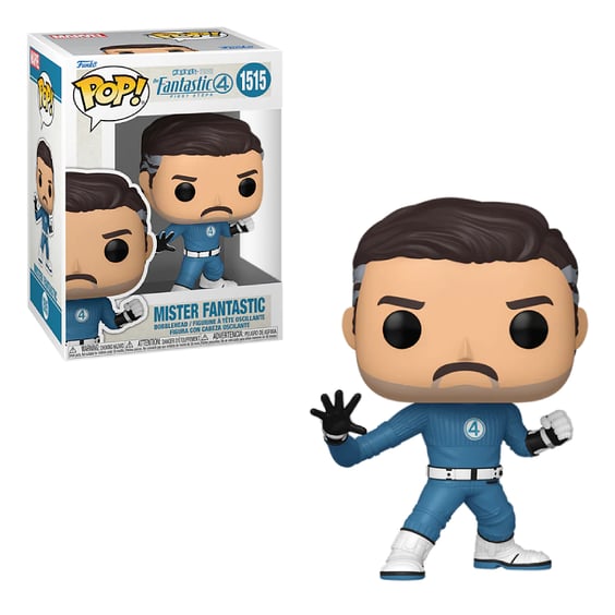 Фігурка Funko POP!: Marvel: The Fantastic Four: First Steps: Mr. Fantastic, (83584)