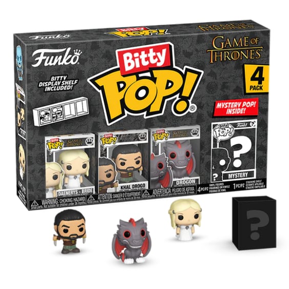 Набір фігурок Funko Bitty POP!: Game of Thrones: Series 2 (4-pack / 3+1 Mystery Bitties), (83648)