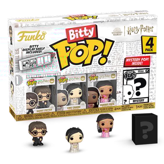 Набір фігурок Funko Bitty POP!: Wizarding World: Harry Potter: Series 1 (4-pack / 3+1 Mystery Bitties), (83654)