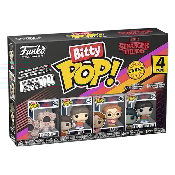 Набор фигурок Funko Bitty POP!: Stranger Things: Series 1: Upside Down Will (Chase Limited Edition) (4-pack), (836611) 7