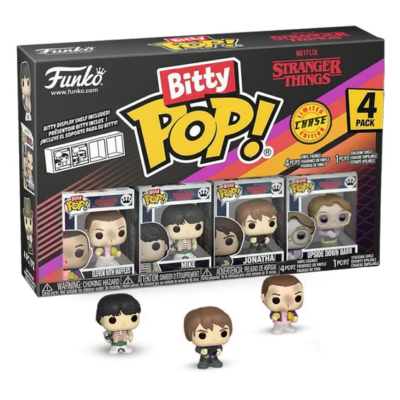 Набір фігурок Funko Bitty POP!: Stranger Things: Series 3: Upside Down Barb (Chase Limited Edition) (4-pack), (836632)