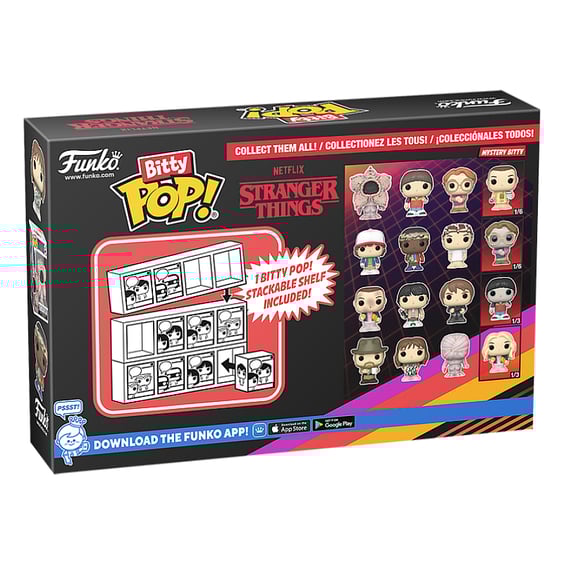 Набір фігурок Funko Bitty POP!: Stranger Things: Series 3 (4-pack / 3+1 Mystery Bitties), (83663) 8