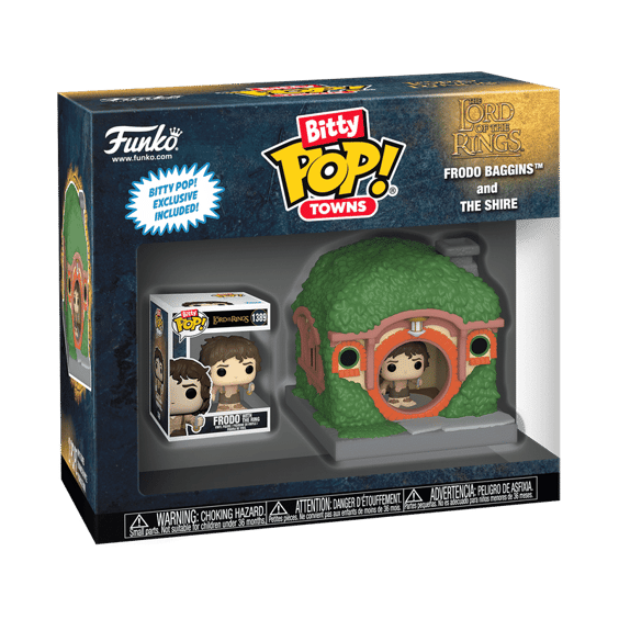 Набір фігурок Funko Bitty POP!: Towns: The Lord of The Rings: Frodo Baggins and The Shire, (83685) 6