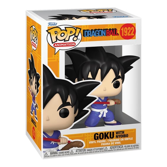 Фігурка Funko POP!: Animation: Dragon Ball: Goku w/ Nyoibou, (83712) 3