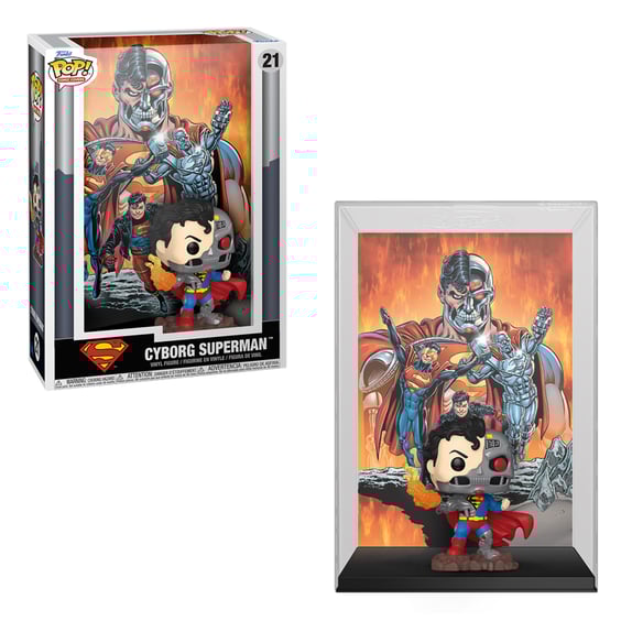 Фігурка Funko POP!: Comic Covers: DC: Cyborg Superman, (83729)