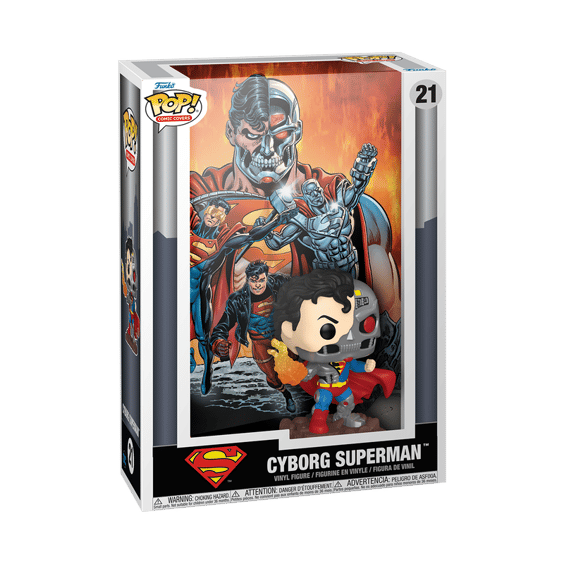 Фігурка Funko POP!: Comic Covers: DC: Cyborg Superman, (83729) 3