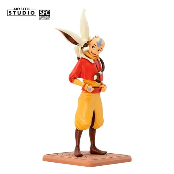 Коллекционная фигурка ABYstyle Studio: Super Figure Collection: Avatar: The Last Airbender: Aang w/ Momo, (8379) 2