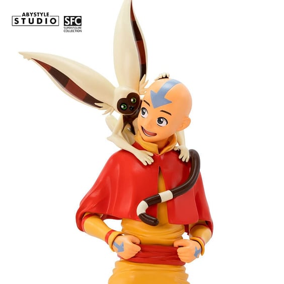 Коллекционная фигурка ABYstyle Studio: Super Figure Collection: Avatar: The Last Airbender: Aang w/ Momo, (8379) 4