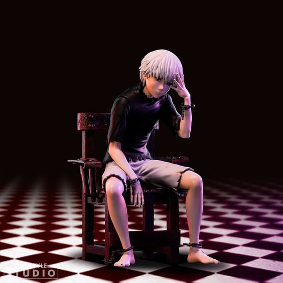 Коллекционная фигурка ABYstyle Studio: Super Figure Collection: Tokyo Ghoul: Ken Kaneki, (83801) 7