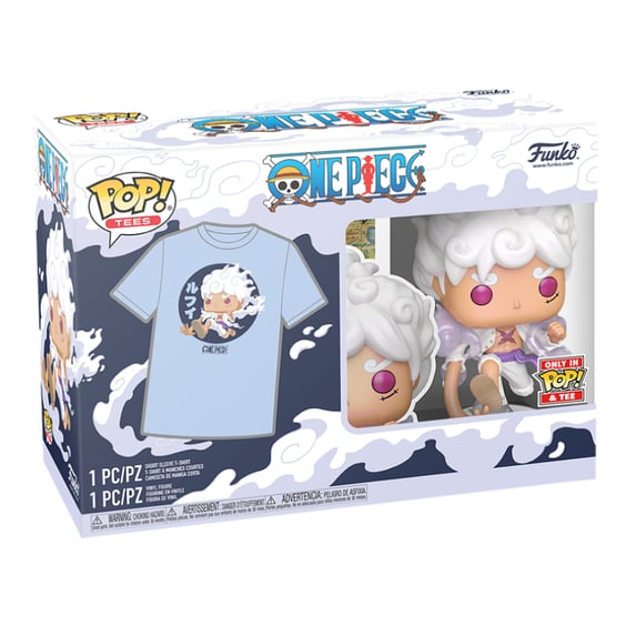 Комплект Funko POP!: Tees: Animation: One Piece: Luffy Gear Five (M), (84279) 5