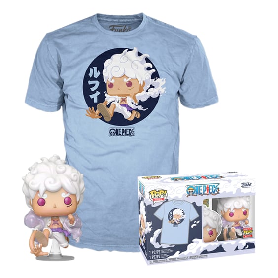 Комплект Funko POP!: Tees: Animation: One Piece: Luffy Gear Five (L), (84280)
