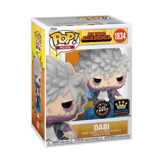 Фигурка Funko POP!: Plus: My Hero Academia: Dabi (Specialty Series Exclusive) (Glow Chase Limited Edition), (846424) 4