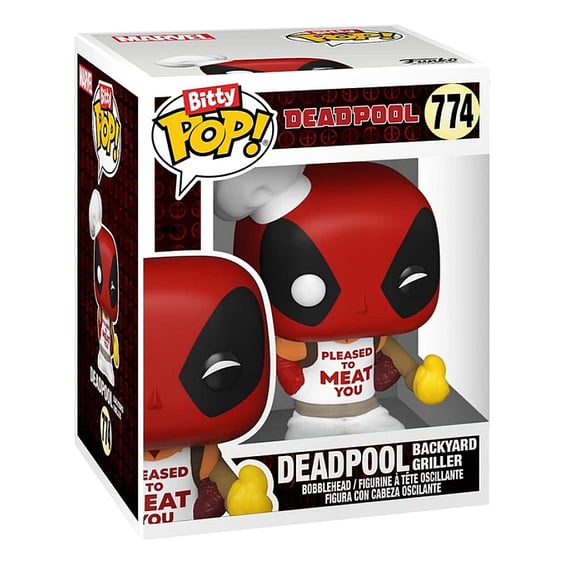 Набір фігурок Funko Bitty POP!: Marvel: Deadpool: Series 1 (4-pack / 3+1 Mystery Bitties), (84959) 2