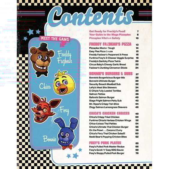 Книга Five Nights at Freddy's. The Official Cook Book, (851298) 2