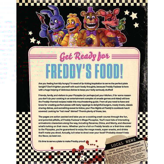 Книга Five Nights at Freddy's. The Official Cook Book, (851298) 5