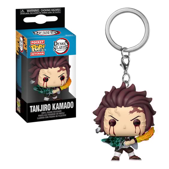 Брелок Funko Pocket POP! Keychain: Demon Slayer: Tanjiro Kamado, (85334)