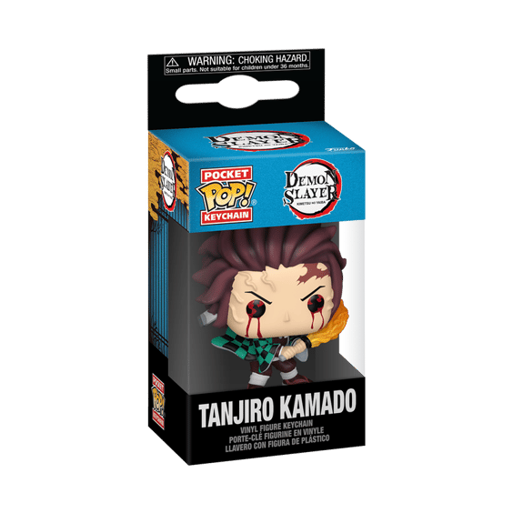 Брелок Funko Pocket POP! Keychain: Demon Slayer: Tanjiro Kamado, (85334) 3