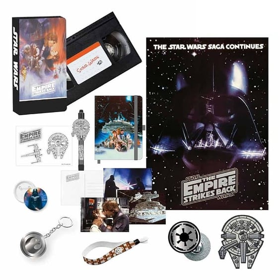 Канцелярський комплект Cerda: VHS Retro: Star Wars: Episode V: The Empire Strikes Back (Limited Edition), (85442)