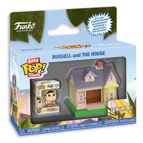 Набір фігурок Funko Bitty POP!: Towns: Disney & Pixar: UP: Russell and the House, (85515) 5