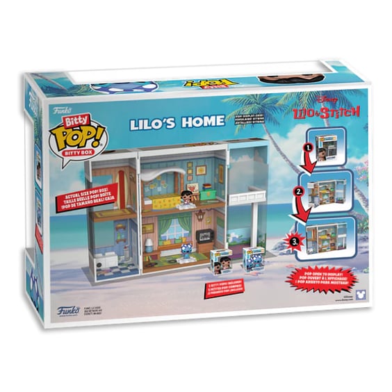 Набор фигурок Funko Bitty POP!: Bitty Box: Disney: Lilo & Stitch: Lilo's Home, (85536) 5