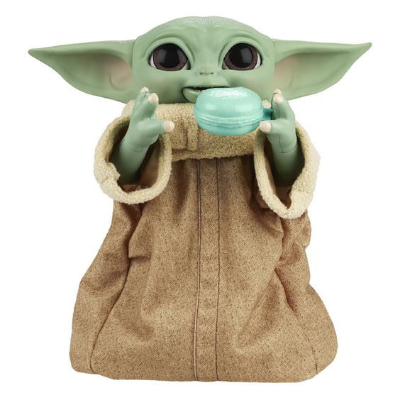 Інтерактивна іграшка Hasbro: Star Wars: The Mandalorian: Galactic Snackin' Grogu, (85690) 3