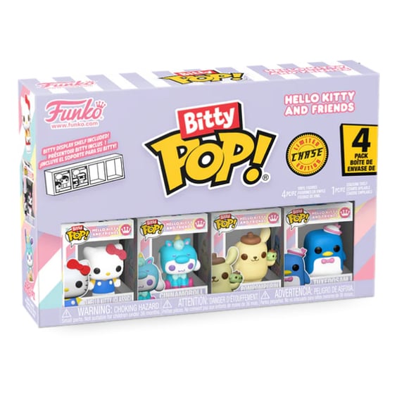 Набір фігурок Funko Bitty POP!: Hello Kitty and Friends: Series 1 (4-pack+1 Mystery Collectables) (Chase Limited Edition), (85713) 3