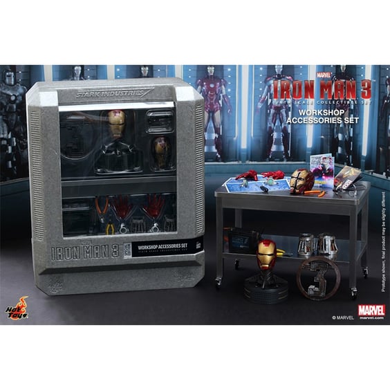 Набор аксессуаров Hot Toys: Marvel: Iron Man: Workshop Accessories, (86024)