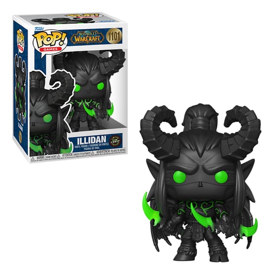 Фигурка Funko POP!: Games: World of Warcraft: Illidan (Glow Chase Limited Edition), (861083)