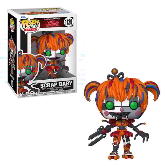 Фігурка Funko POP!: Games: Five Nights at Freddy’s: Help Wanted 2: Scrap Baby, (86115)