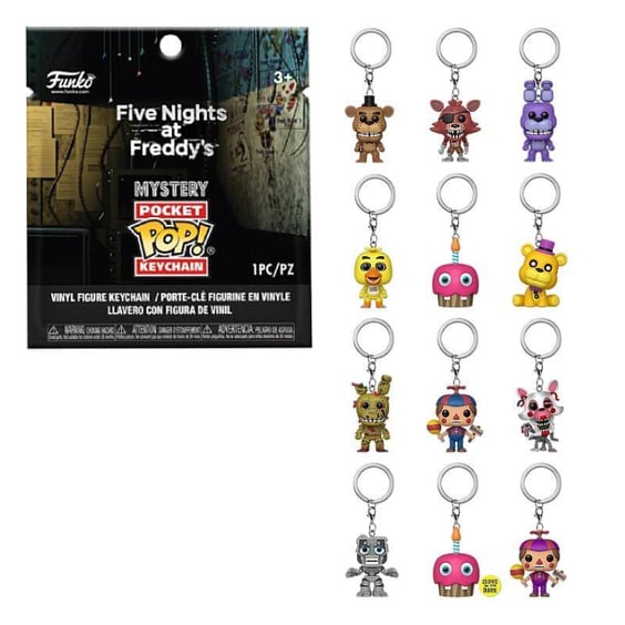 Брелки Funko Pocket POP!: Keychain: Mystery: Five Nights at Freddy’s (Blind Box: 1 з 12), (86118)