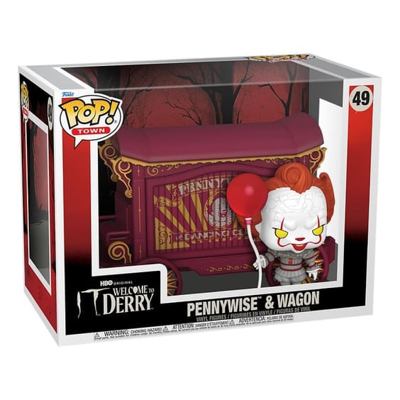 Фігурка Funko POP!: Town: IT: Welcome to Derry: Pennywise and Wagon, (86243) 3