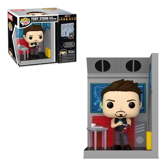 Фігурка Funko POP!: Nooks: Marvel: Iron Man: Tony Stark in His Workshop, (86244)
