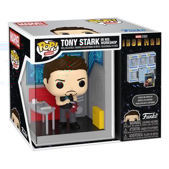 Фігурка Funko POP!: Nooks: Marvel: Iron Man: Tony Stark in His Workshop, (86244) 3