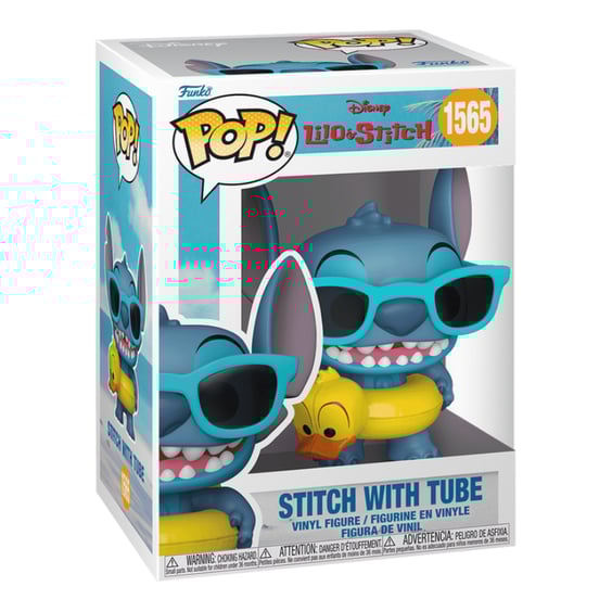 Фігурка Funko POP!: Disney: Lilo & Stitch: Stitch w/ Tube, (86277) 3