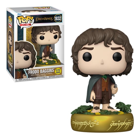 Фігурка Funko POP!: Plus: The Lord of the Rings: Frodo Baggins  (Glows in the Dark), (86430)