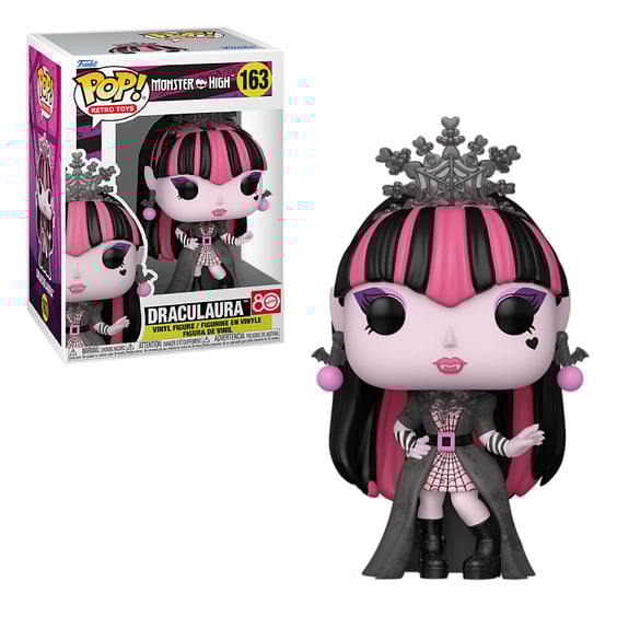 Фигурка Funko POP!: Retro Toys: Monster High: 80th Anniversary of Mattel: Draculaura, (86571)