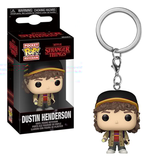 Брелок Funko Pocket POP!: Keychain: Stranger Things: Dustin Henderson, (86617)