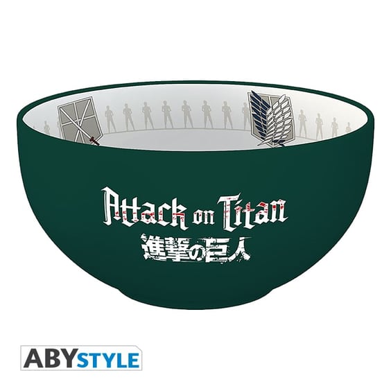 Тарілка ABYstyle: Attack on Titan: Emblems: Garrison, Survey Corps and Military Police, (86659)