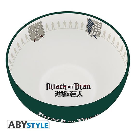 Тарілка ABYstyle: Attack on Titan: Emblems: Garrison, Survey Corps and Military Police, (86659) 3