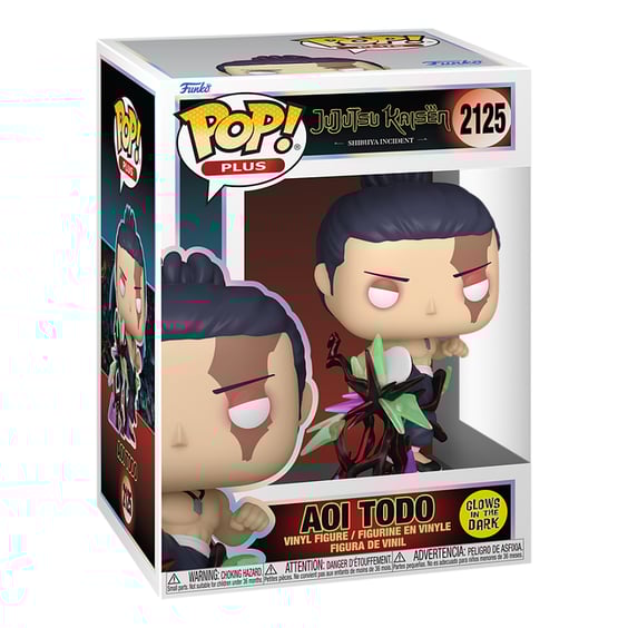 Фигурка Funko POP! Plus: Jujutsu Kaisen: Shibuya Incedent: Aoi Todo (Glow in the Dark), (86770) 4