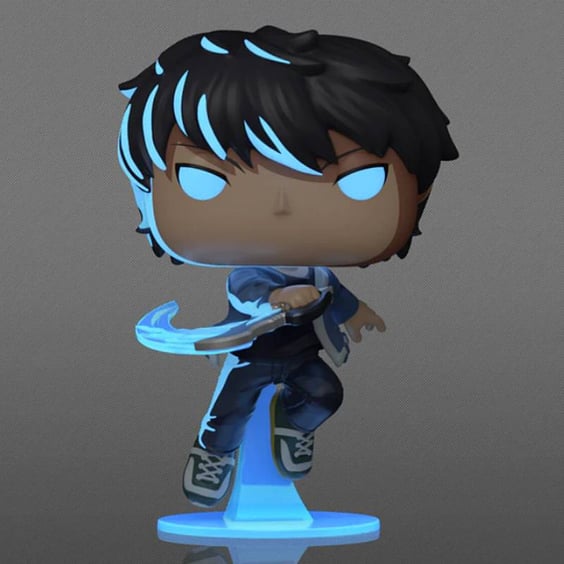 Фігурка Funko POP!: Animation: Solo Leveling: Sung Jinwoo (Glow Chase Limited Edition), (868433) 3