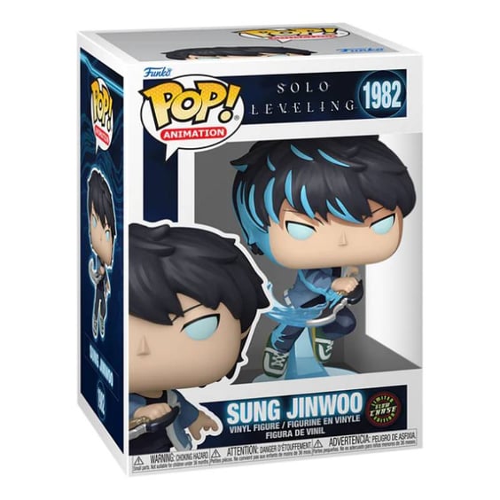 Фігурка Funko POP!: Animation: Solo Leveling: Sung Jinwoo (Glow Chase Limited Edition), (868433) 4