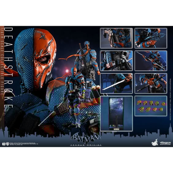 Коллекционная фигура Hot Toys: DC: Batman: Arkham Origins: Deathstroke, (86948) 10